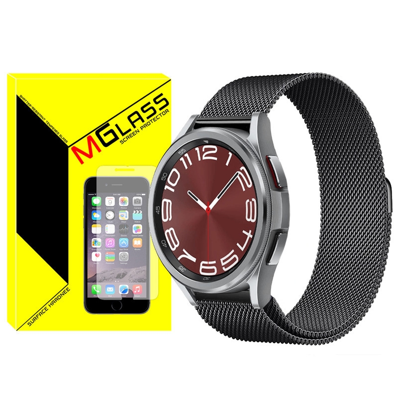 بند امگلس مدل Milanese مناسب برای ساعت هوشمند سامسونگ Galaxy Watch 6 Classic 43mm