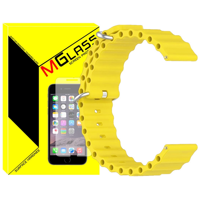 بند امگلس مدل Ocean مناسب برای ساعت هوشمندهایلو LS04 / RS04 / RS4 plus