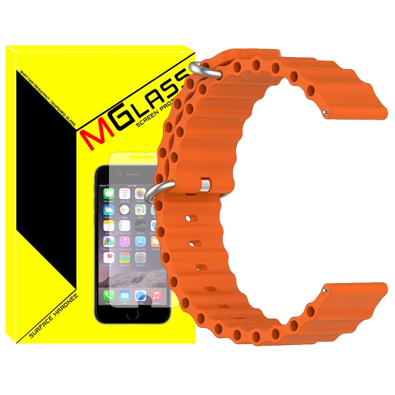 بند امگلس مدل Ocean مناسب برای ساعت هوشمند سامسونگ Galaxy Watch 4 40mm / watch 4 42mm / watch 4 44mm / watch 4 46mm