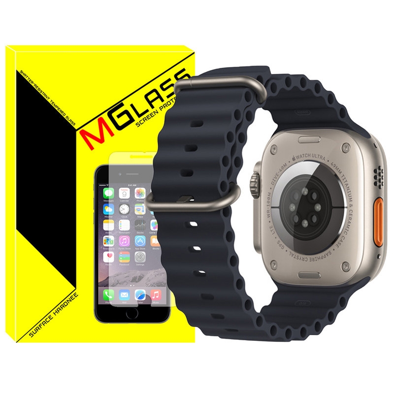 بند امگلس مدل Ocean مناسب برای ساعت هوشمند هاینو تکو T93 Ultra Max — تصویر 1
