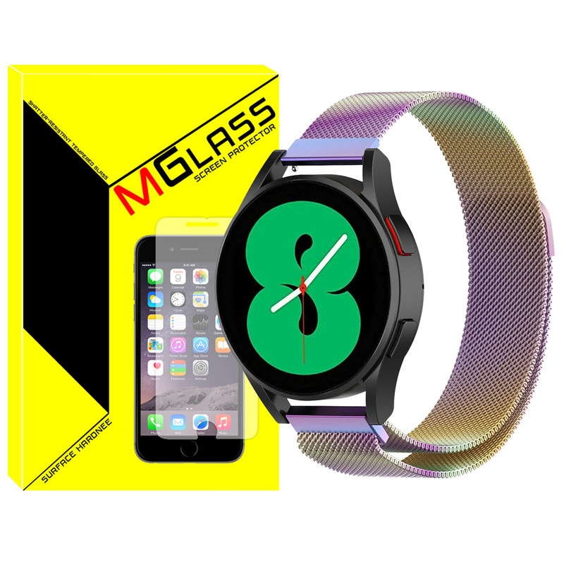 بند امگلس مدل New Milanese مناسب برای ساعت هوشمند سامسونگ Galaxy Watch 5 40mm / Watch 5 44mm / Watch 5 pro 45mm