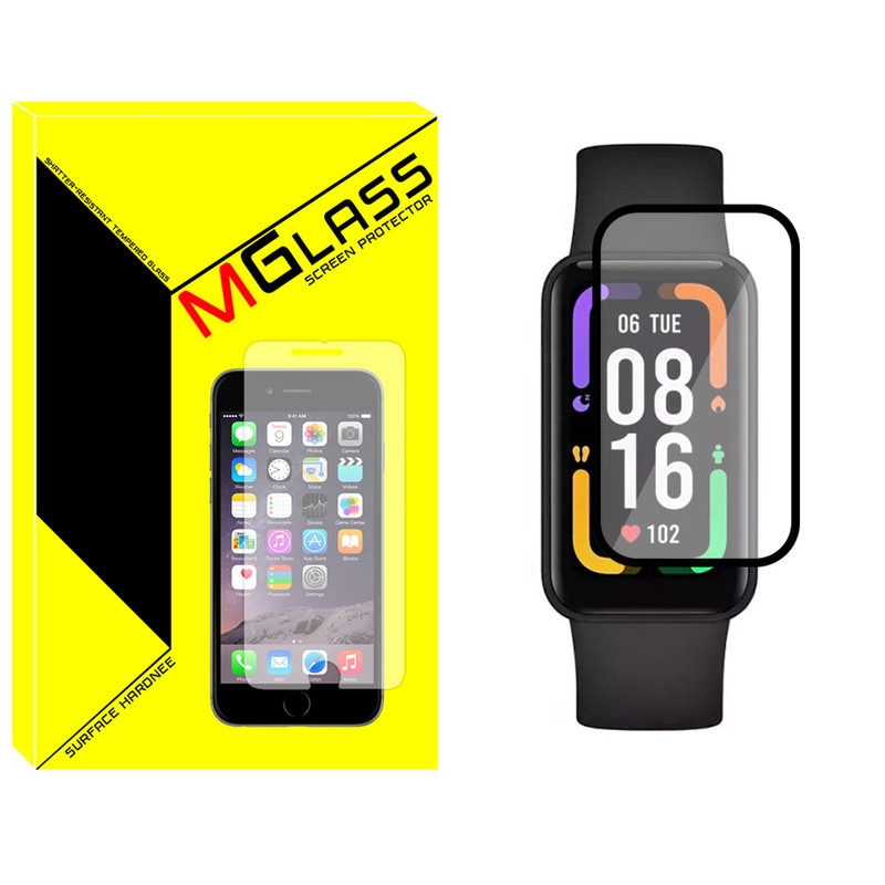 محافظ صفحه نمایش نانو ام گلس مدل NMG مناسب برای ساعت هوشمند شیائومی Redmi Smart Band Pro