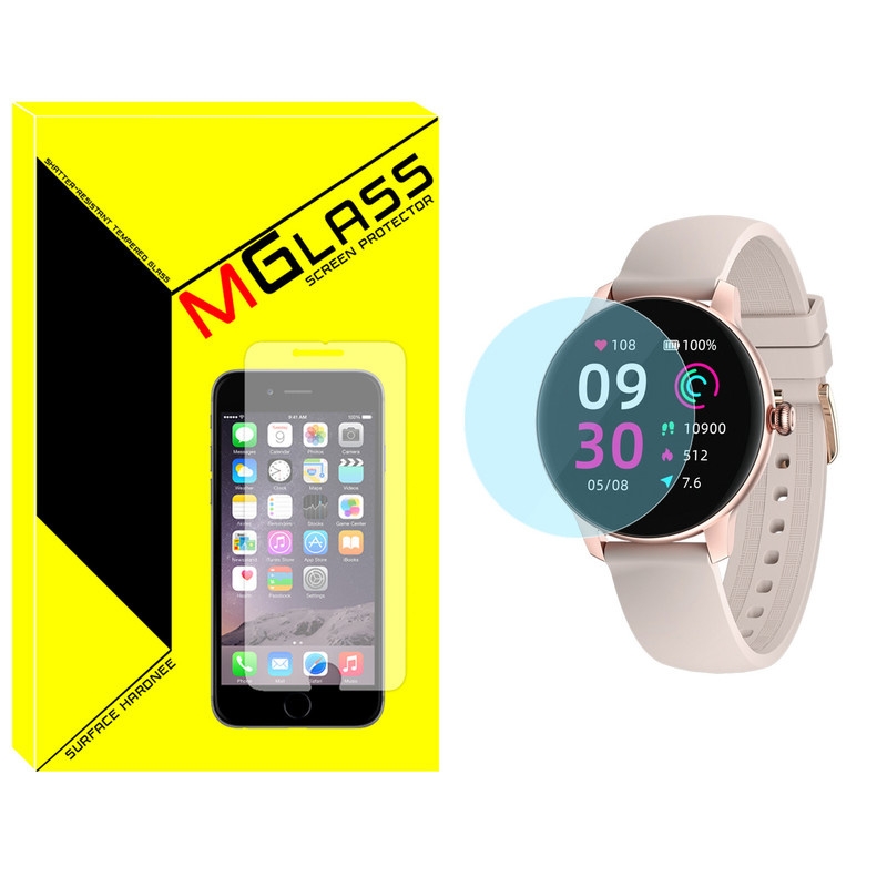 محافظ صفحه نمایش شیشهای ام گلس مدل SH-MG مناسب برای ساعت هوشمند کیسلکت L11 Pro