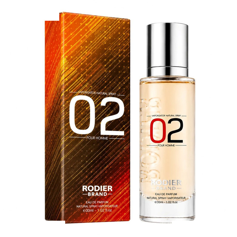 عطر جیبی مردانه رودیر مدل molecule 02 با رایحه گرم، تند