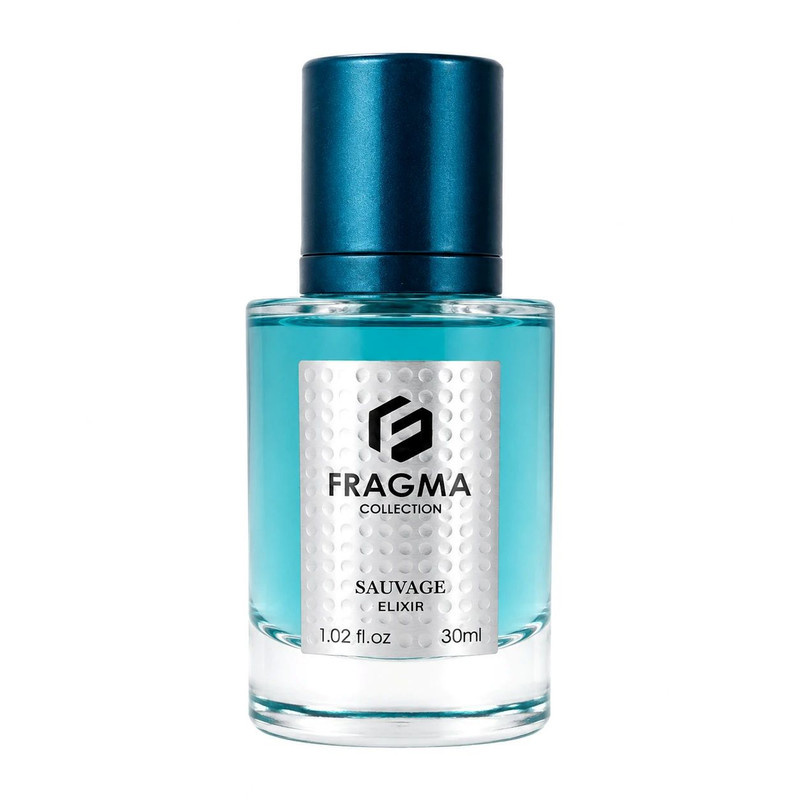 عطر جیبی مردانه فراگما مدل SAUVAGE ELIXIR با رایحه معتدل، طبیعت، تلخ