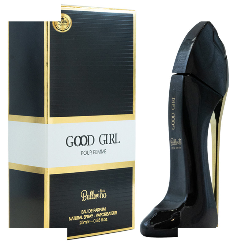 عطر جیبی زنانه بالرینا مدل گود گرل با رایحه گرم