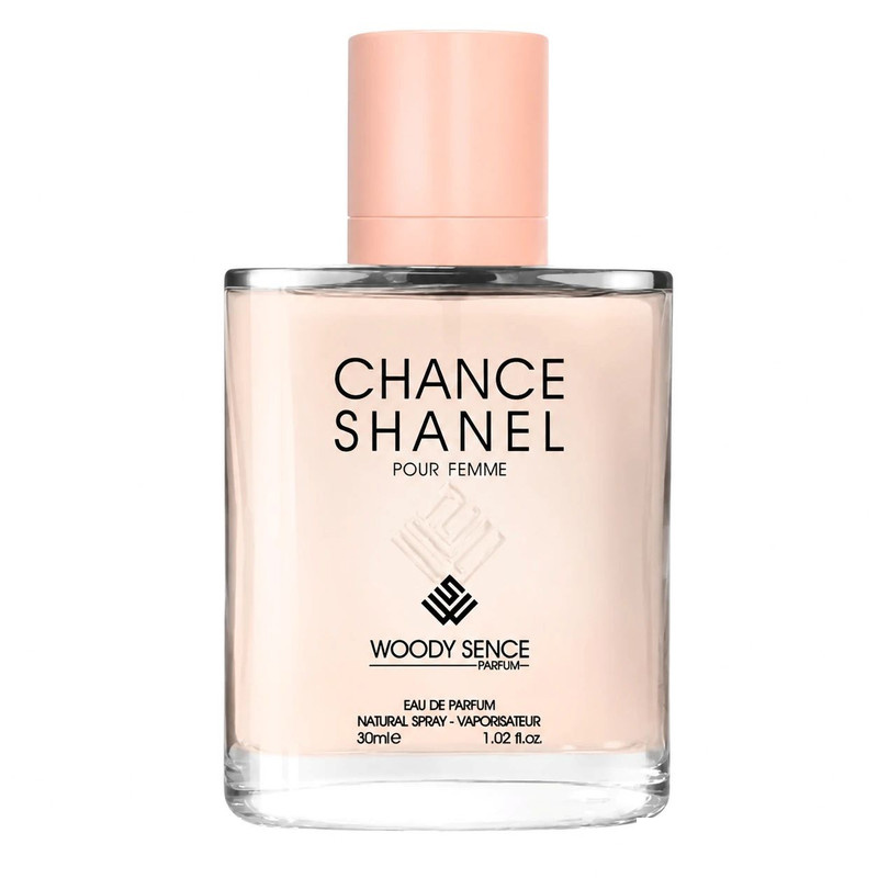عطر جیبی زنانه وودی سنس مدل CHANCE SHANEL با رایحه تند