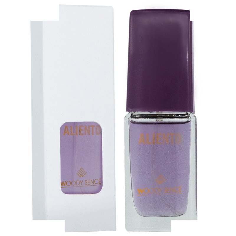 عطر جیبی زنانه وودی سنس مدل ALIENTO