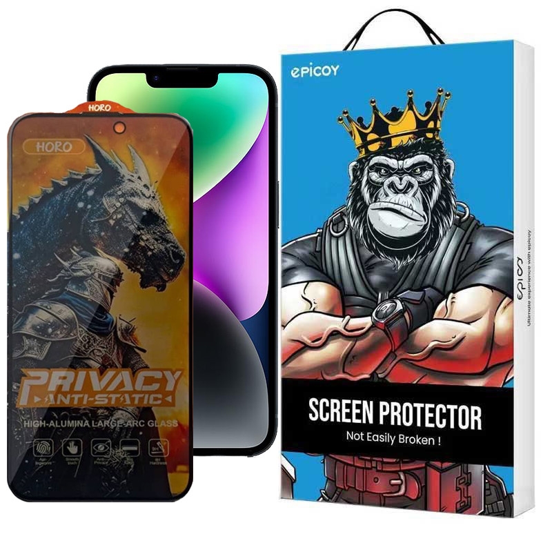 محافظ صفحه نمایش حریم شخصی گوشی اپل iPhone 13- 13 Pro- 14 اپیکوی مدل Knight Privacy