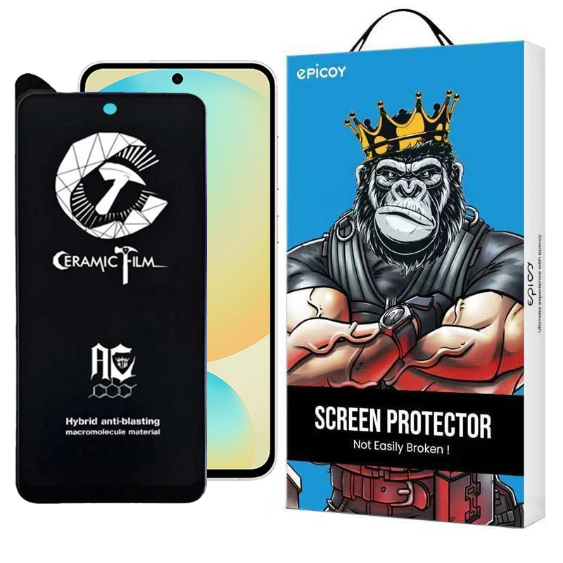 گلس گوشی سامسونگ Galaxy S24 FE- A55- A35 اپیکوی مدل CR7