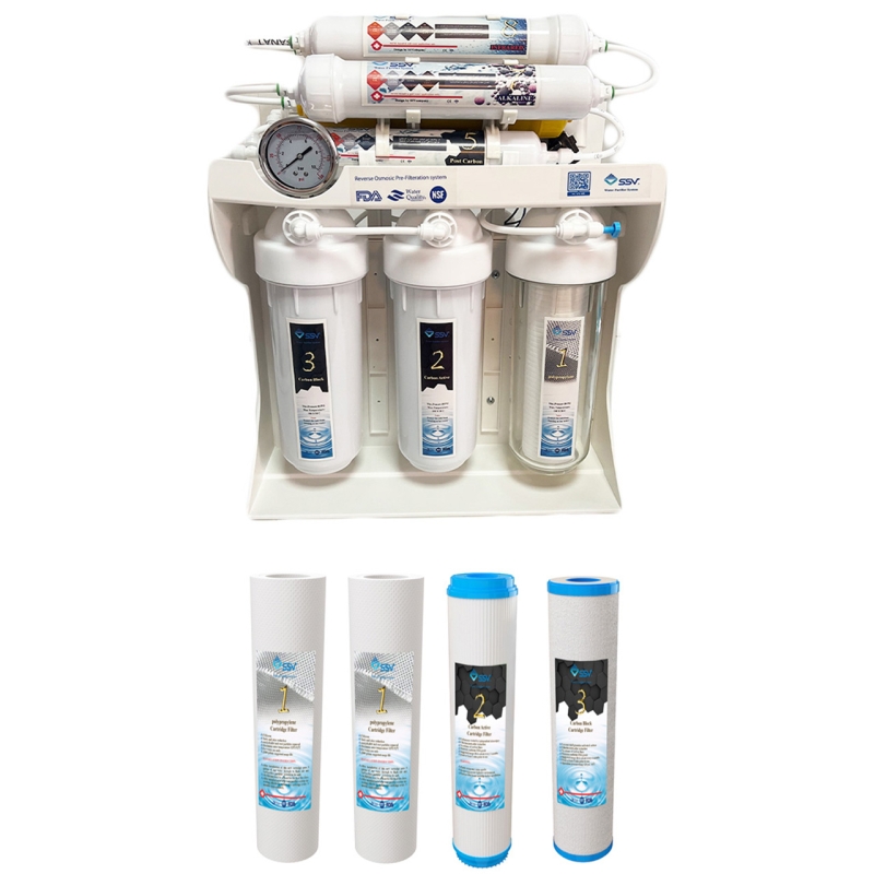 دستگاه تصفیه کننده آب اس اس وی مدل UltraPro Q X1000 به همراه فیلتر