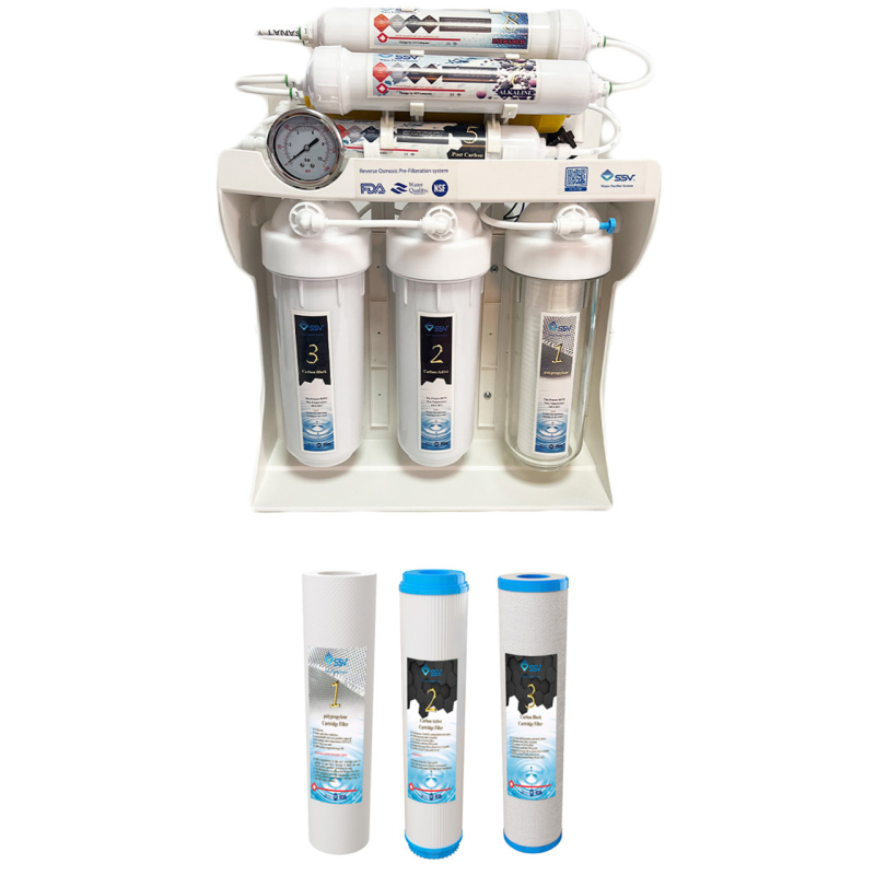 دستگاه تصفیه کننده آب اس اس وی مدل UltraPro G X1000 به همراه فیلتر