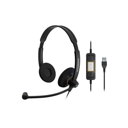 هدست دو گوش USB سنهایزر SC60 — تصویر 1