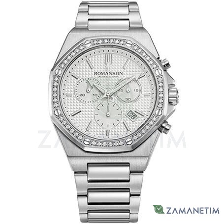 ساعت رومانسون rm4bs003qmwwa12w-w