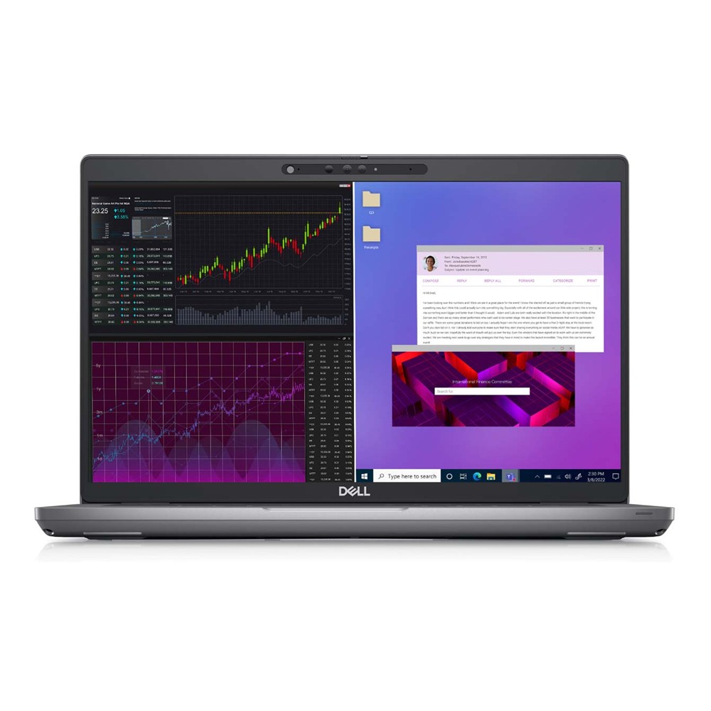لپ تاپ ورک استیشن دل مدل Precision 3470 Core i5 (1250P) - 32GB DDR5 - 512GB SSD - 4GB (Nvidia Quadro T550) — تصویر 1
