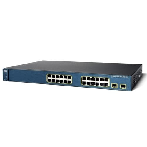 سوئیچ POE سیسکو مدل WS-C3560-24PS-S