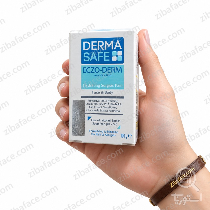 پن صورت و بدن مخصوص پوستهای خشک درماسیف ECZO-DERM (انقضا 1408/02)