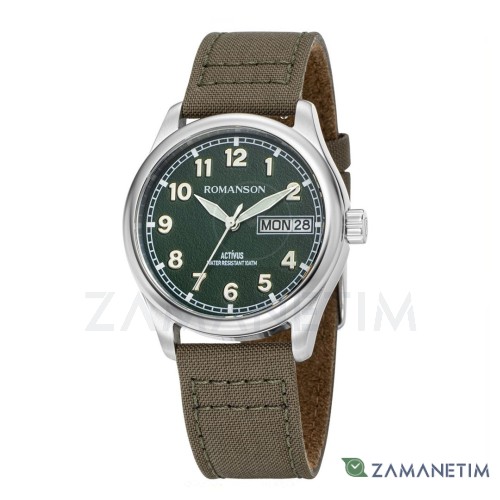 ساعت مچی مردانه رومانسون مدل AL3BF015FMBKWAD2W–GREEN