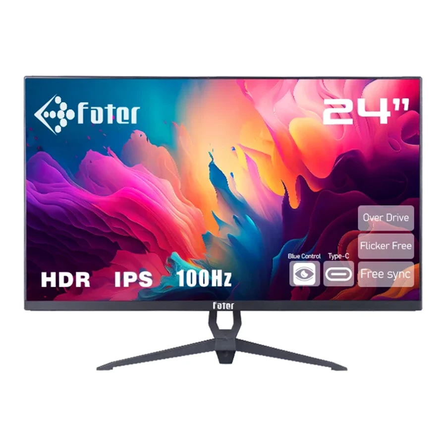 مانیتور اداری 24 اینچ فاطر مدل F24-100B1 — تصویر 1