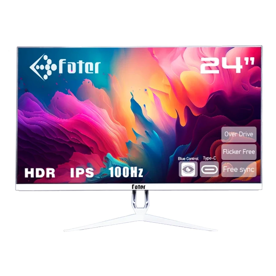 مانیتور اداری 24 اینچ فاطر مدل F24-100W1 — تصویر 1