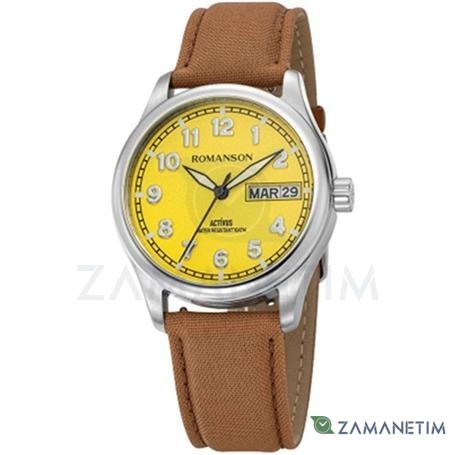 ساعت رومانسون al4bs015fmtway2b-yellow