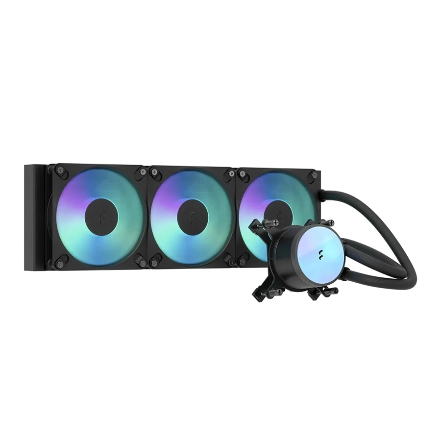 خنک کننده مایع پردازنده فرکتال دیزاین مدل Radius 360 RGB Black