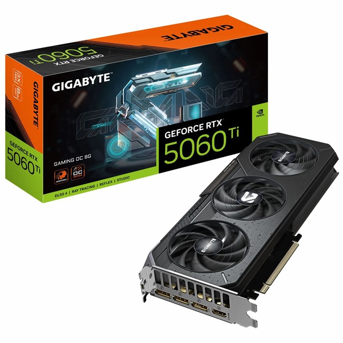 کارت گرافیک گیمینگ گیگابایت مدل GeForce RTX 5060 Ti GAMING OC 8G