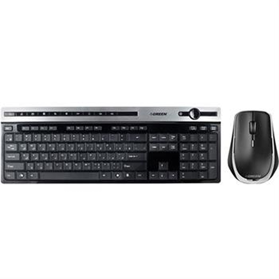 کيبورد و ماوس بیسيم گرین مدل GKM-505W