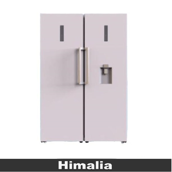 یخچال فریزر دوقلو هیمالیا مدل آیس ایج استیل