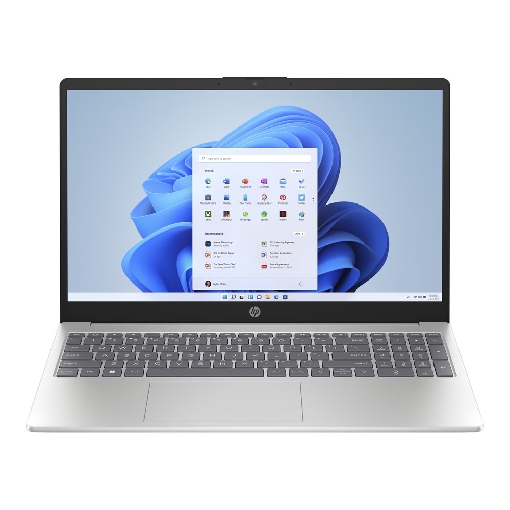 لپ تاپ 15.6 اینچی اچ پی مدل FC0001NIA Ryzen 5 (7520U) - 8GB DDR5 - 512GB SSD - 2GB AMD Radeon 610M — تصویر 1
