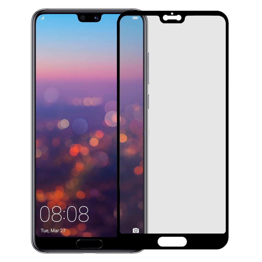 محافظ صفحه نمایش فول چسب با پوشش دهی کامل گوشی هواوی P20 Pro