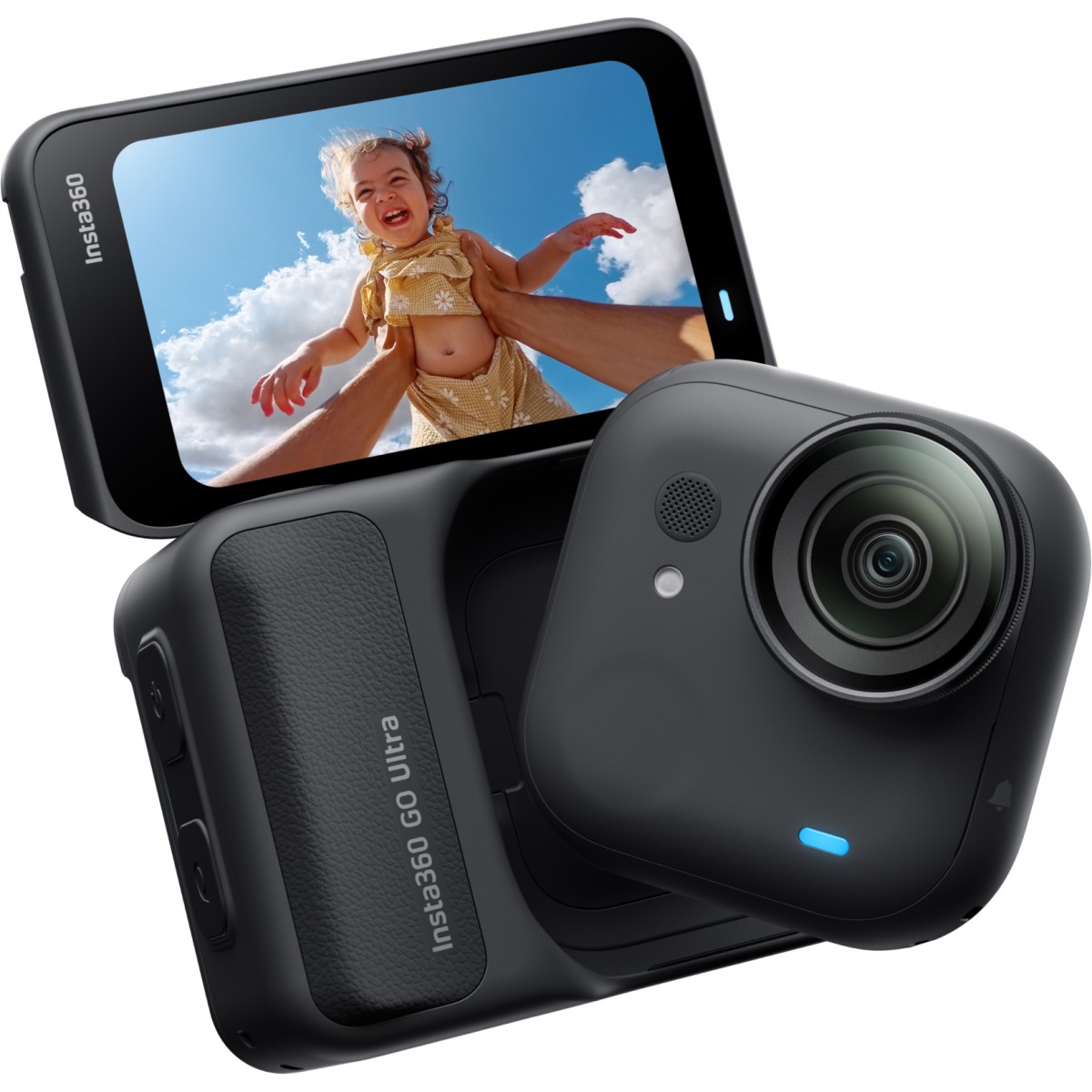 دوربین ورزشی Insta360 GO Ultra مدل Creator Bundle | رنگ مشکی