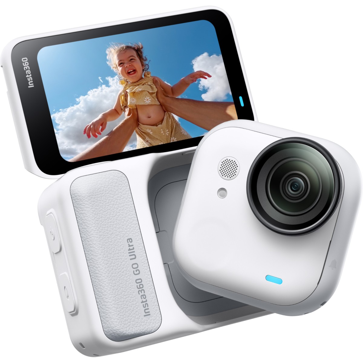 دوربین ورزشی Insta360 GO Ultra مدل Creator Bundle | رنگ سفید