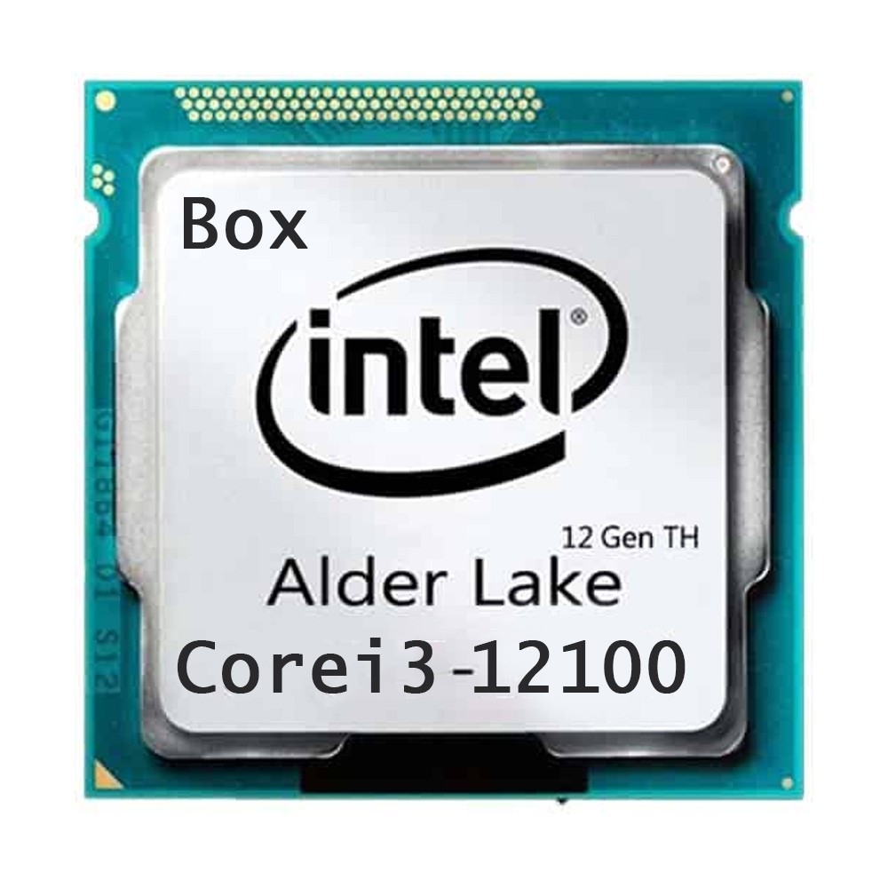 پردازنده باکس اینتل مدل Core i3 12100 — تصویر 1