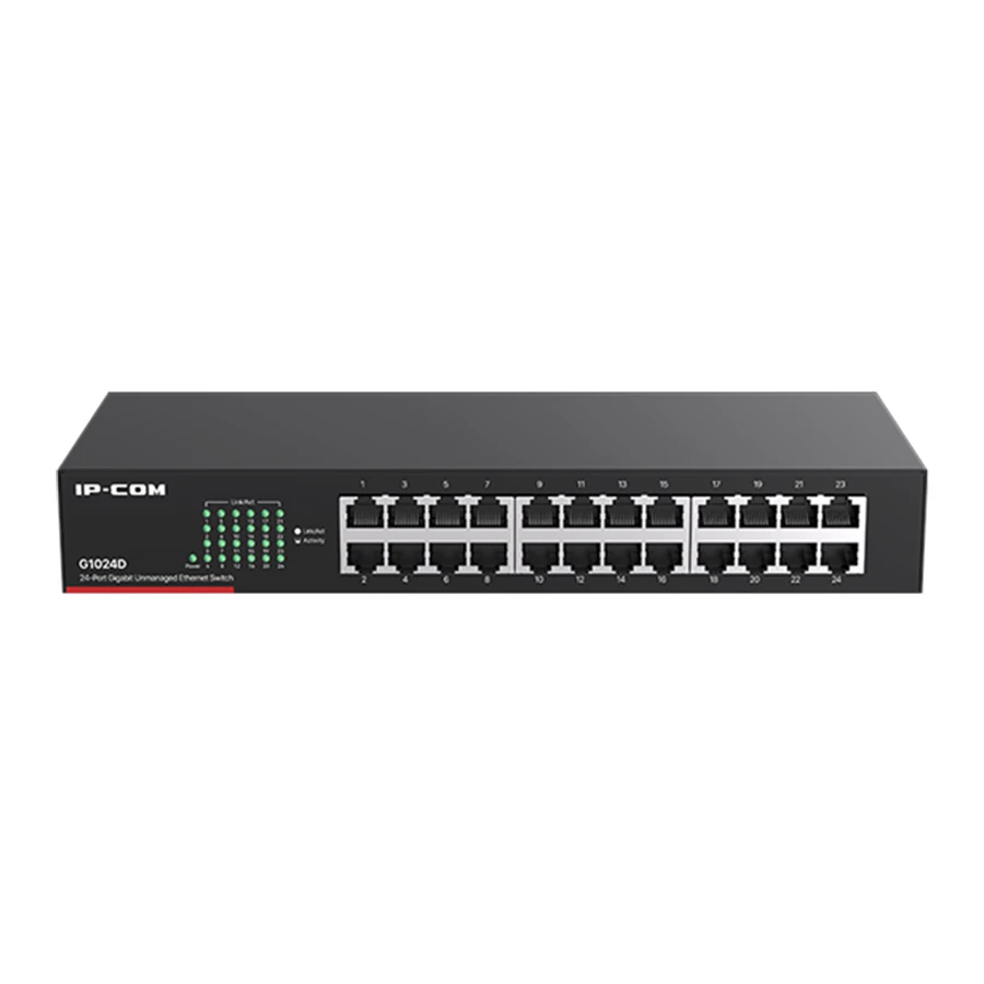 سوييچ 24 پورت آی پی کام مدل G1024D v9.0 — تصویر 1