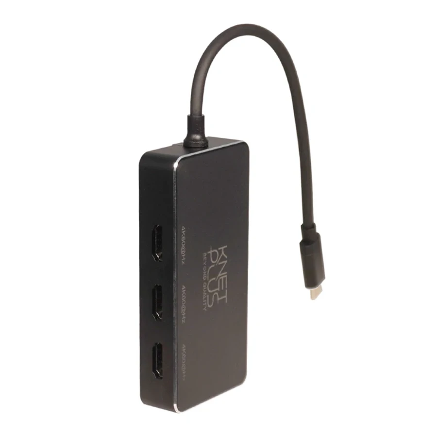 تبدیل USB-C به HDMI کی نت پلاس مدل Z10