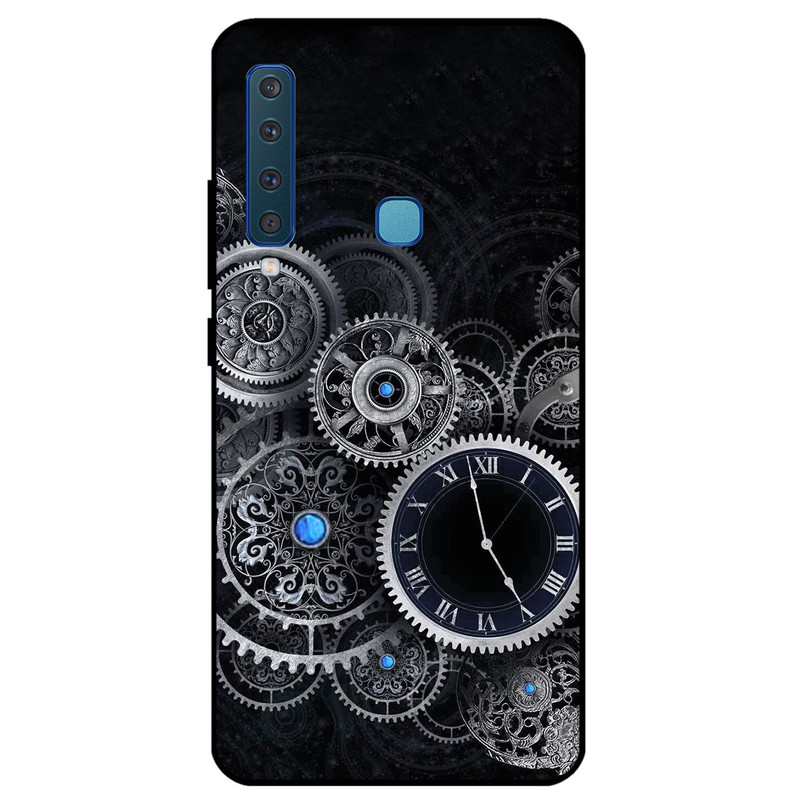 کاور مگافون طرح ساعت مدل 8161 مناسب برای گوشی موبایل سامسونگ Galaxy A9 2018 / A9S — تصویر 1