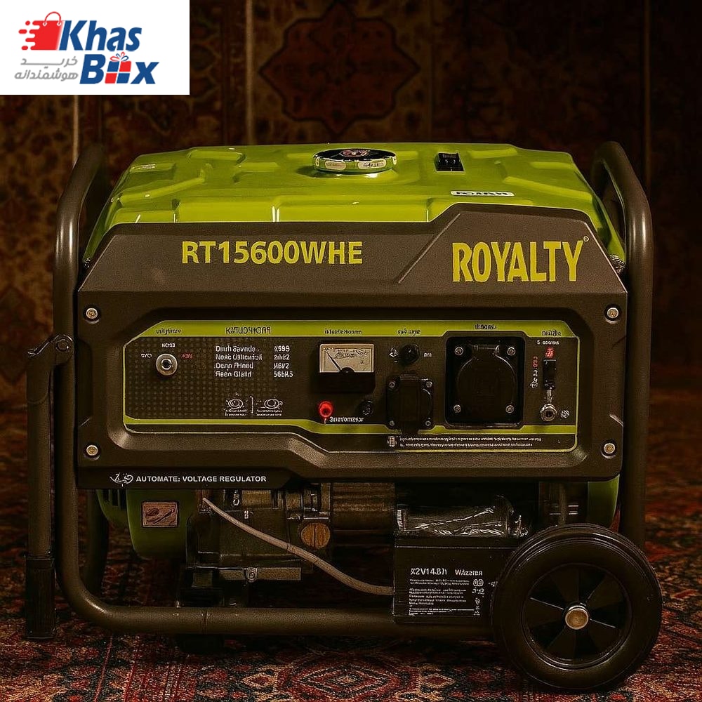 موتور برق رویالتی ۱۰ کیلو وات مدل RT15600WHE (سه گانه سوز) — تصویر 1