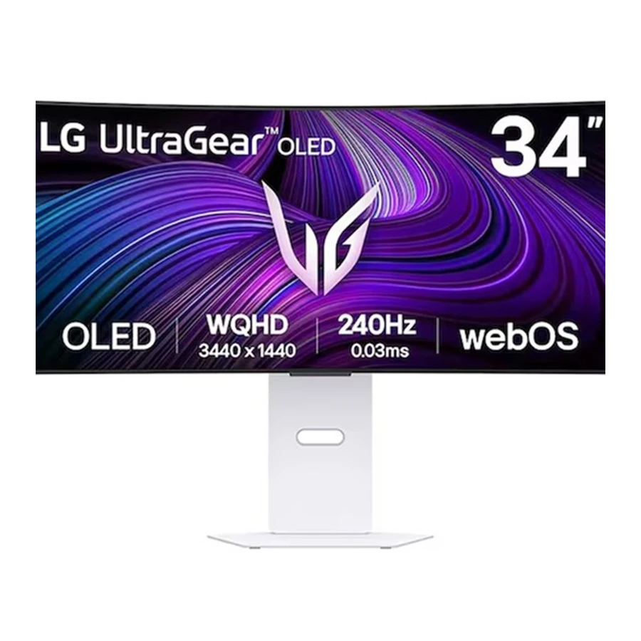 مانیتور خمیده گیمینگ 34 اینچ ال جی مدل UltraGear 34GX90SA-W
