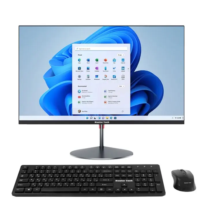 کامپیوتر آل این وان مسترتک مدل RAYA240 پردازنده Celeron N95 رم 16GB DDR4 حافظه 512GB SSD گرافیک Intel