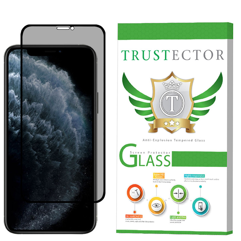 محافظ صفحه نمایش حریم شخصی تراستکتور مدل PSP مناسب برای گوشی موبایل اپل iPhone 11 Pro — تصویر 1