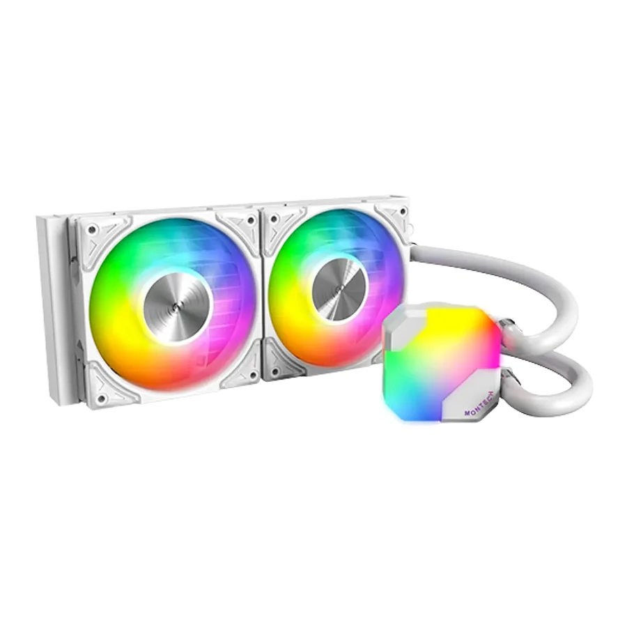 خنک کننده مایع پردازنده مونتک مدل HyperFlow ARGB 240 White