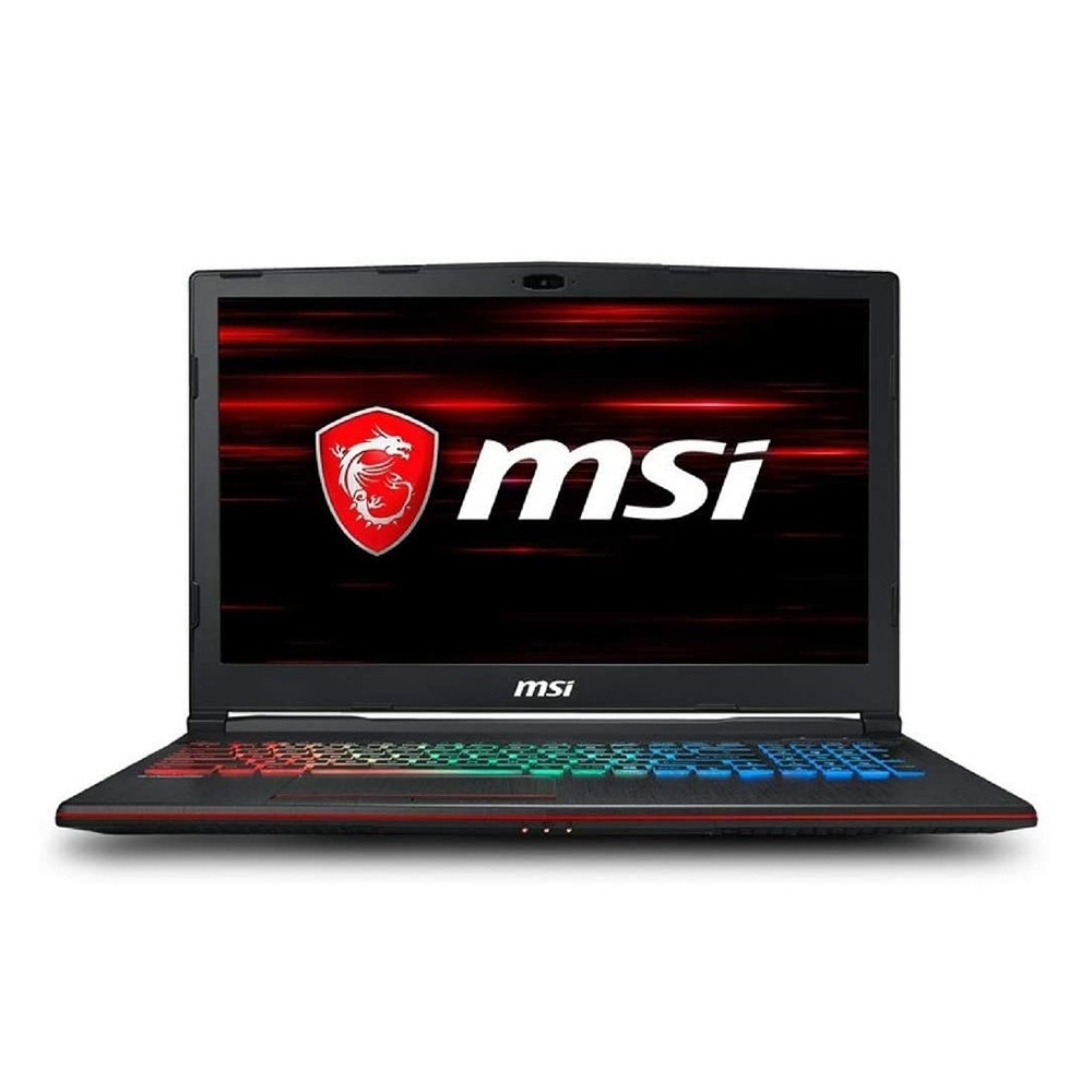 لپ تاپ 15.6 اینچی ام اس آی MSI Gp63 Thin LEOPARD i7 (8750H) - 16GB - 1TB + 256GB SSD - 6GB (GTX 1060) Laptop