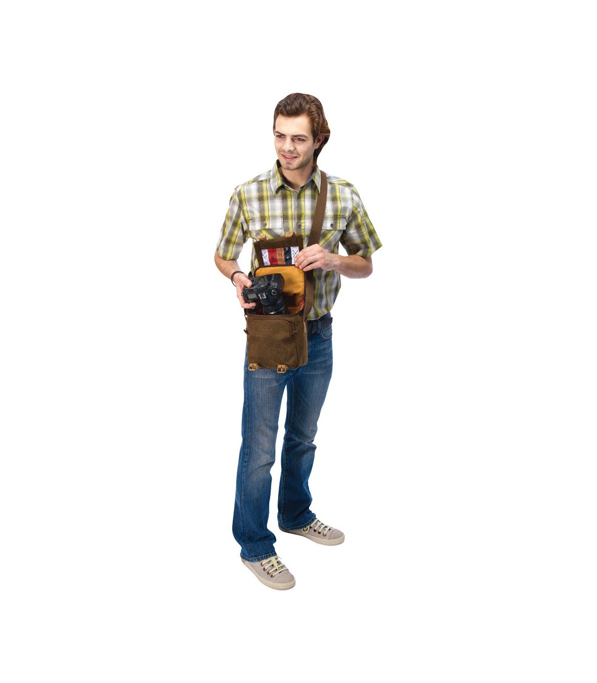 کیف شانه آویز دوربین نشنال جئوگرافیک مدل NG A2210 Africa Series Medium Holster Case