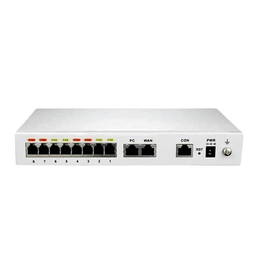 گیت وی 8 پورت نیوراک مدل MX8G-8FXS
