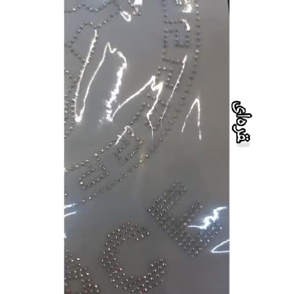 نگین حرارتی اسپرت طرح ورساچ تو خالی . چادر . نگین چادر . مانتو . نگین چسبی . جوراب
