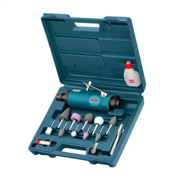 کیت فرز انگشتی بادی رونیکس RA-1802 شانزده پارچه