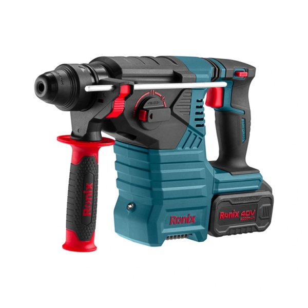 بتن کن شارژی رونیکس 8910-40V براشلس ۴۰ ولت با ضربه ۲.۴ ژول