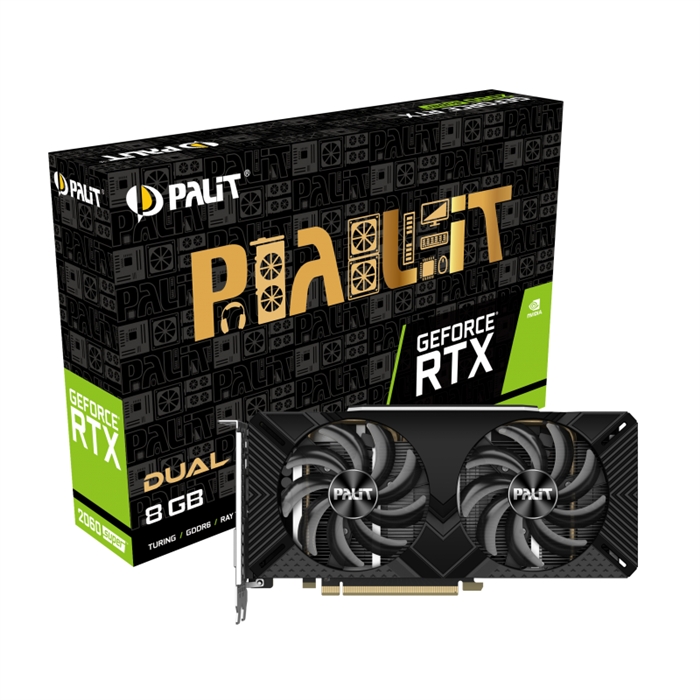 کارت گرافیک پلیت Palit RTX2060 SUPER DUAL 8G