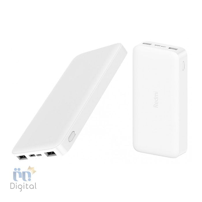 پاور بانک شیائومی مدل Redmi PB200LZM ظرفیت ۲۰۰۰۰ میلی آمپر